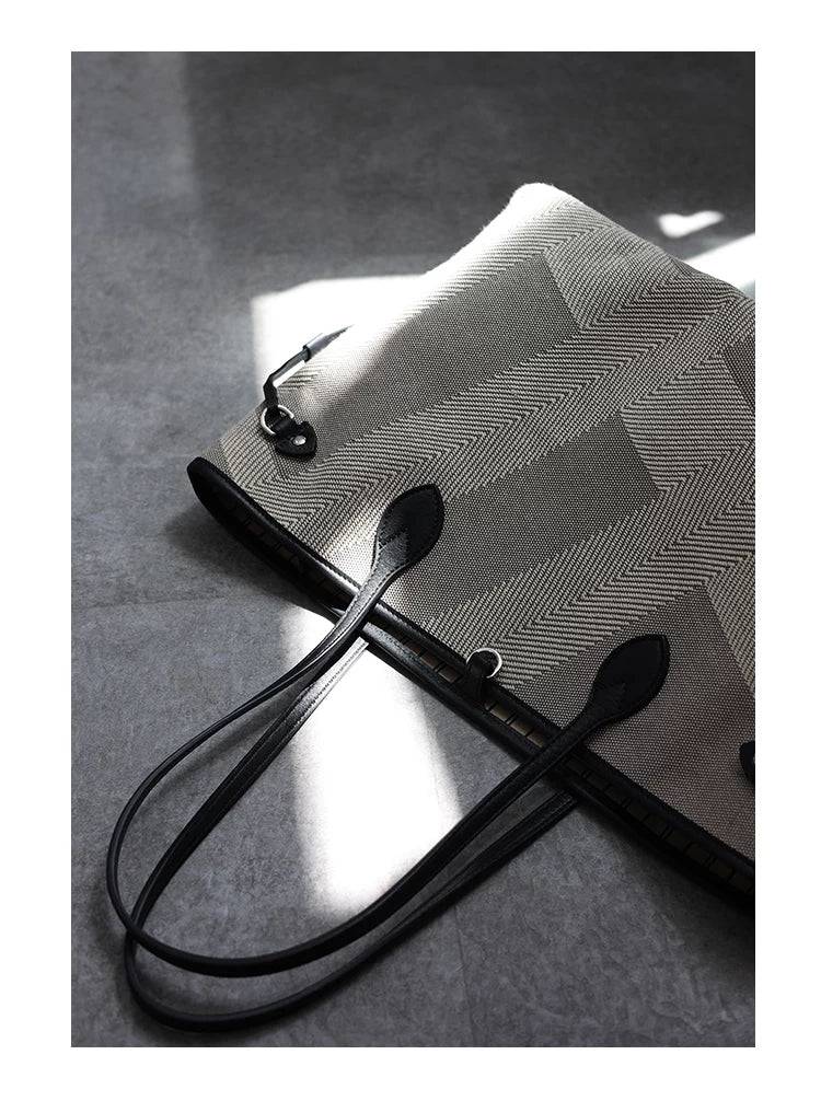 Never Full Small Tote Bag Commuter Bag - Zafari Studio Jewelry
