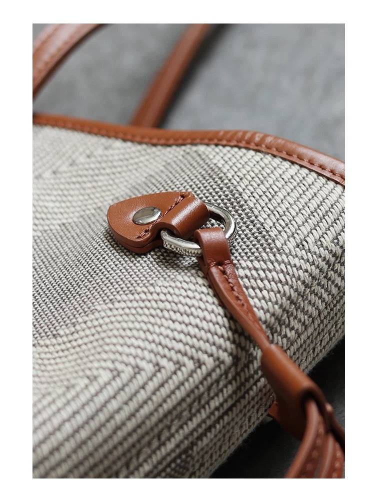 Never Full Small Tote Bag Commuter Bag - Zafari Studio Jewelry
