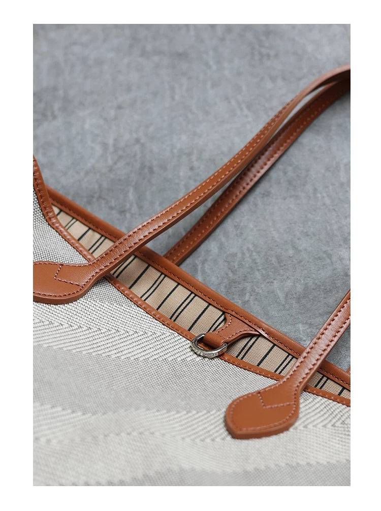 Never Full Small Tote Bag Commuter Bag - Zafari Studio Jewelry