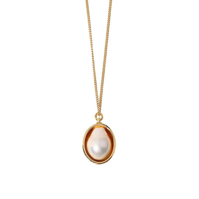 Elegant Baroque Pearl Necklace - Zafari Studio Jewelry