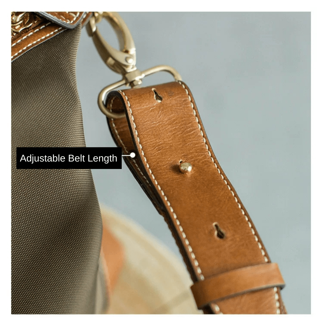 Aikon Traveller Tote Bag Middle Size Long Handle - Zafari Studio Jewelry