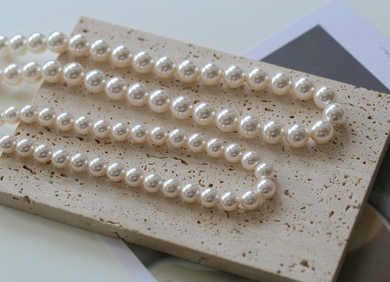 High Quality Crystal Pearl Choker Necklace - Zafari Studio Jewelry