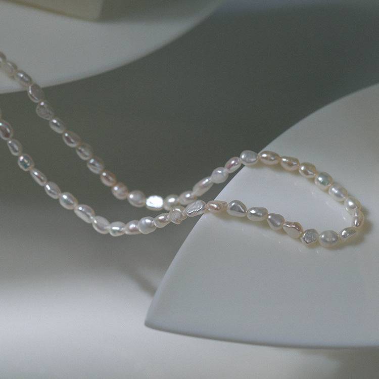 Vintage Baroque Pearl Necklace - Zafari Studio Jewelry
