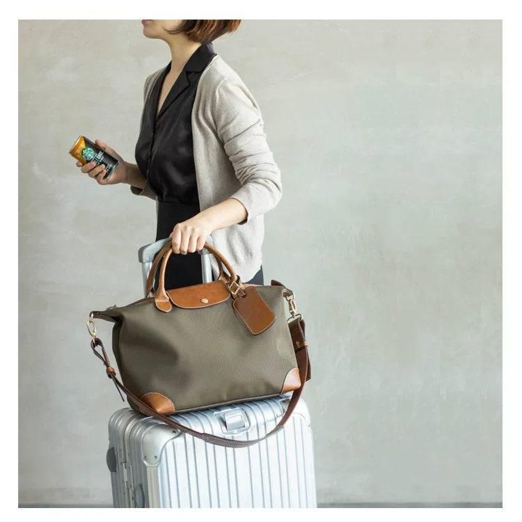Aikon Traveler Tote Bag Short Handle - Zafari Studio Jewelry
